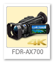 4K ハンディカム 「FDR-AX700」