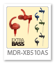 ステレオヘッドホン「MDR-XB510AS」