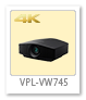 VPL-VW745 4Kビデオプロジェクター
