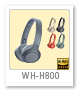 WH-H800 ワイヤレスステレオヘッドセット（ヘッドバンド型）